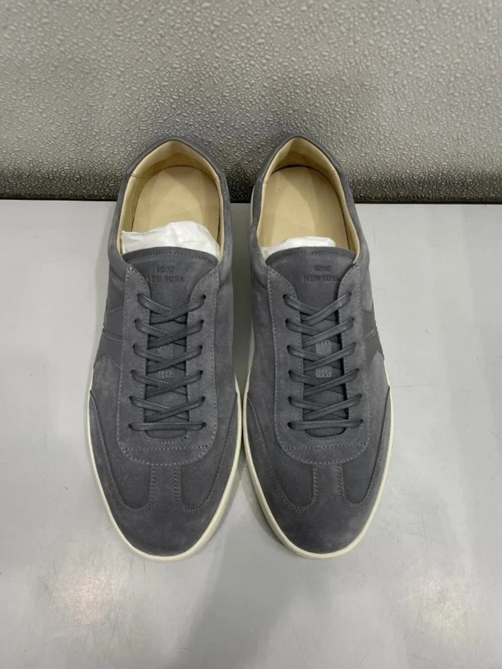Koio Monza Suede Casual Sneaker Men's US 12, Falcon